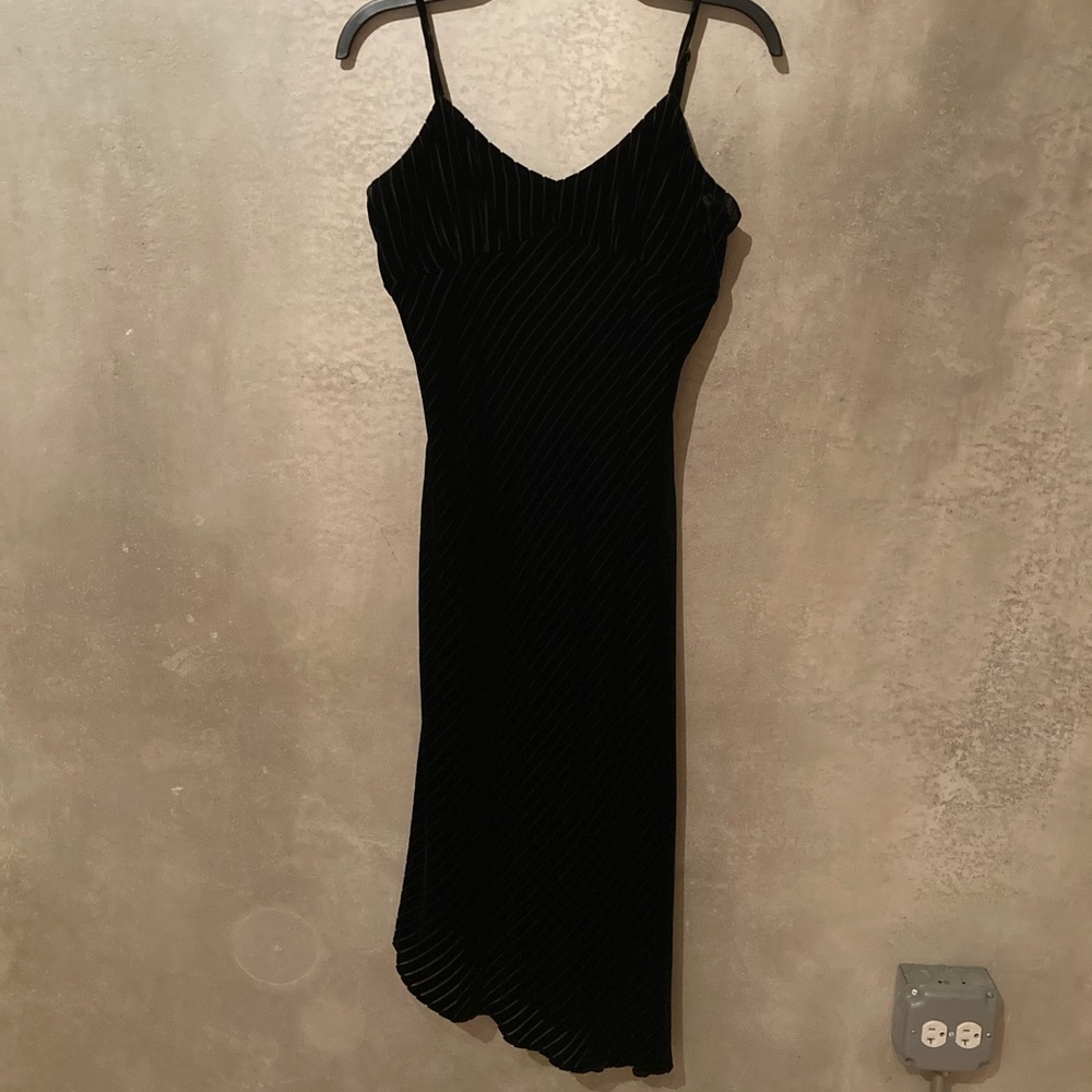 Black Velvet Dress (25% Silk Lining)